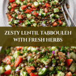 Lentil Tabbouleh Recipe