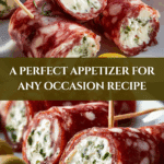 Cream Cheese Salami Roll Ups: A Perfect Appetizer for Any Occasion