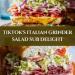 Italian Grinder Salad Sandwich (TikTok Viral Recipe) Recipe