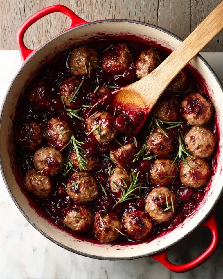 Quick Cranberry Meatballs (Christmas Recipe) Recipe