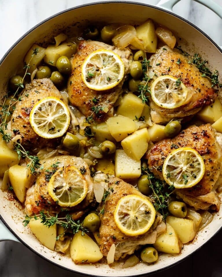 Mediterranean Lemon Chicken Recipe