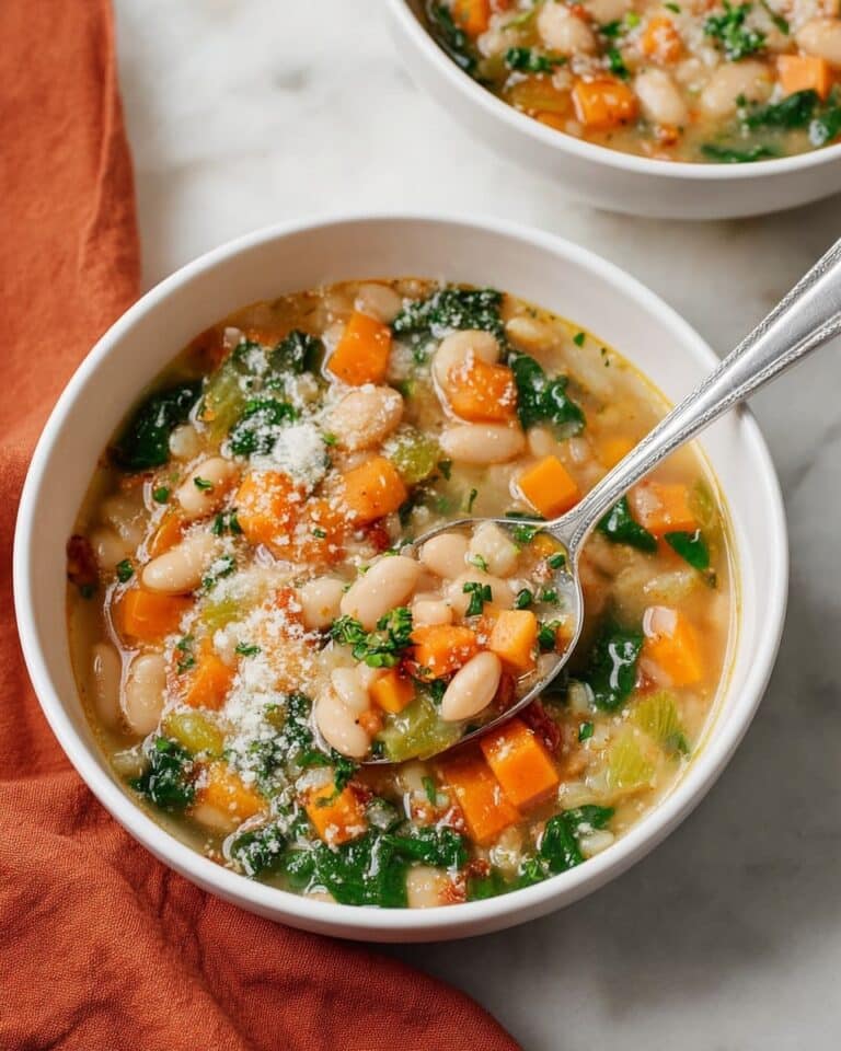 Mediterranean White Bean Soup Recipe