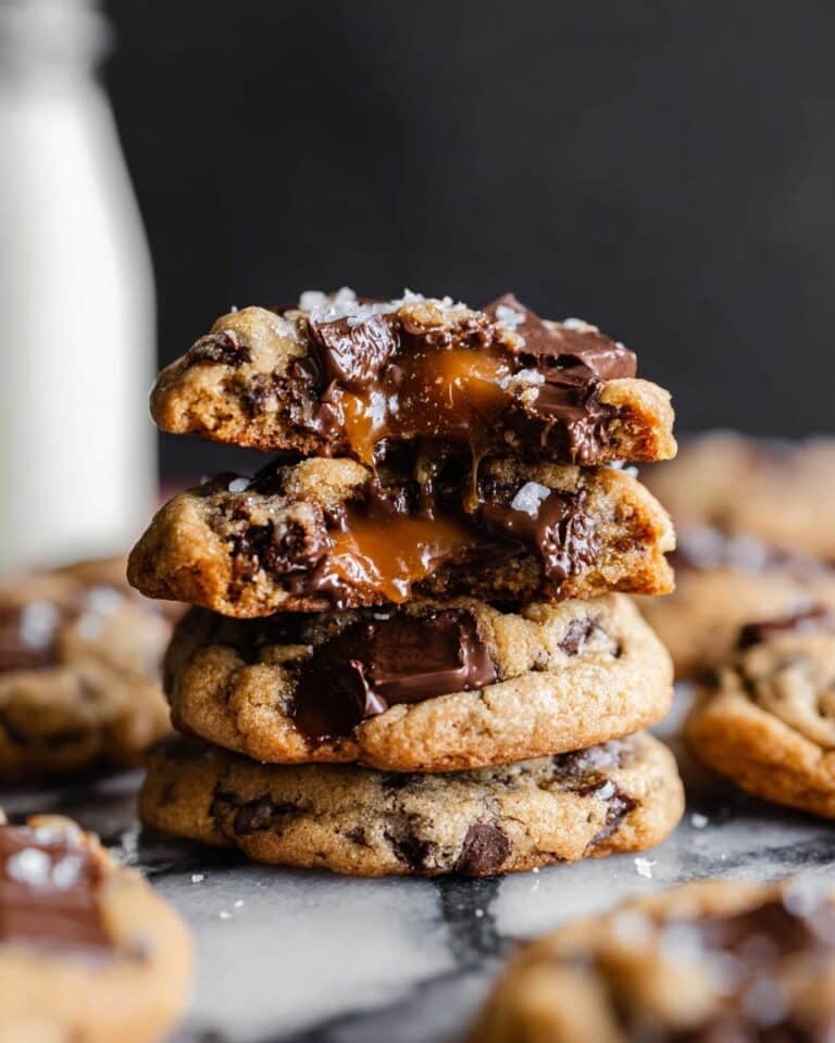 Salted Caramel Chocolate Chip Cookies Recipe