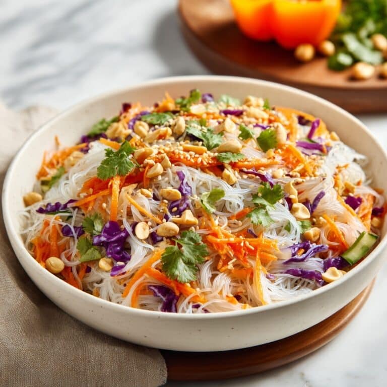 Spring Roll Salad with Spicy Ginger Dressing Recipe