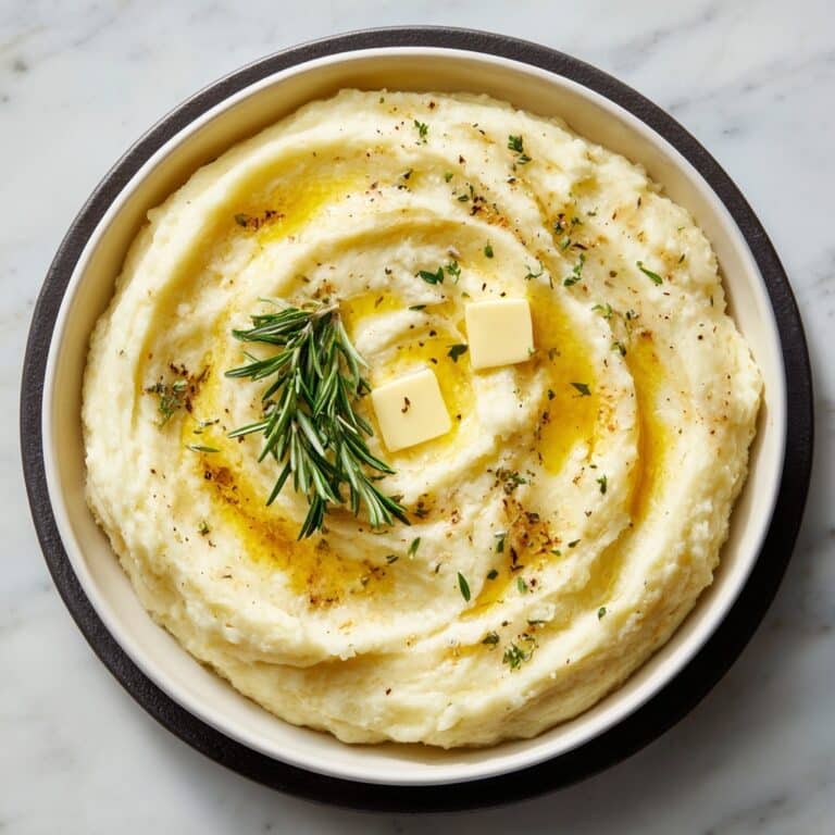 Rosemary Garlic Mashed Potatoes Recipe