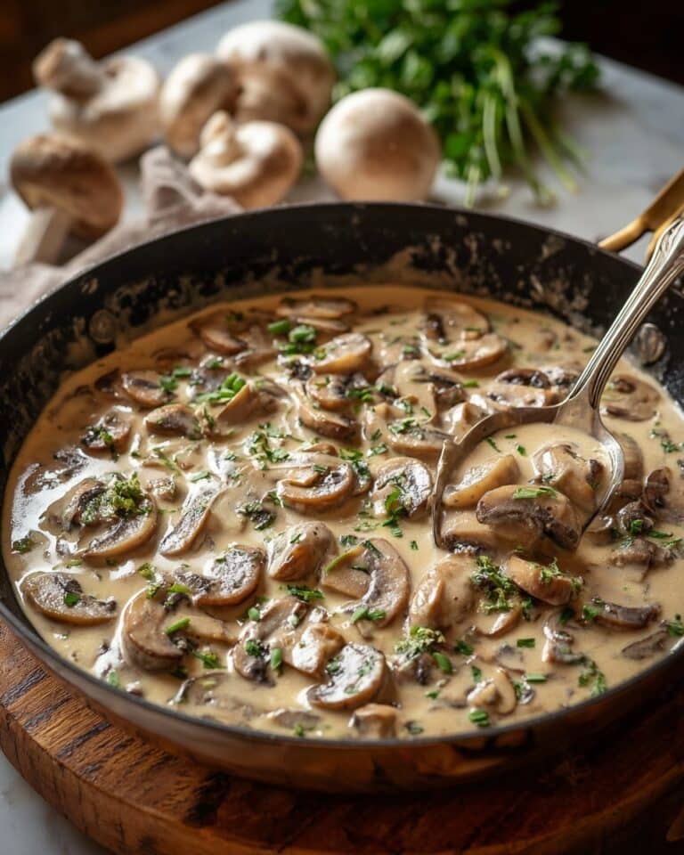 Creamy Mushroom Soup Recipe