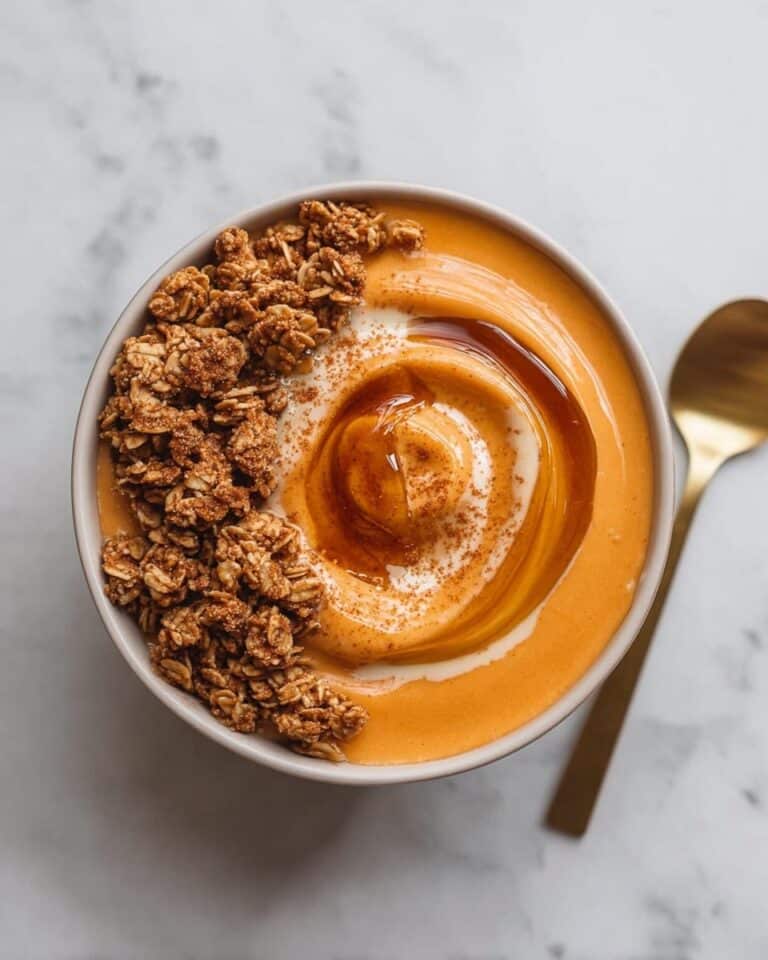 Pumpkin Whipped Cottage Cheese Breakfast Bowl Recipe
