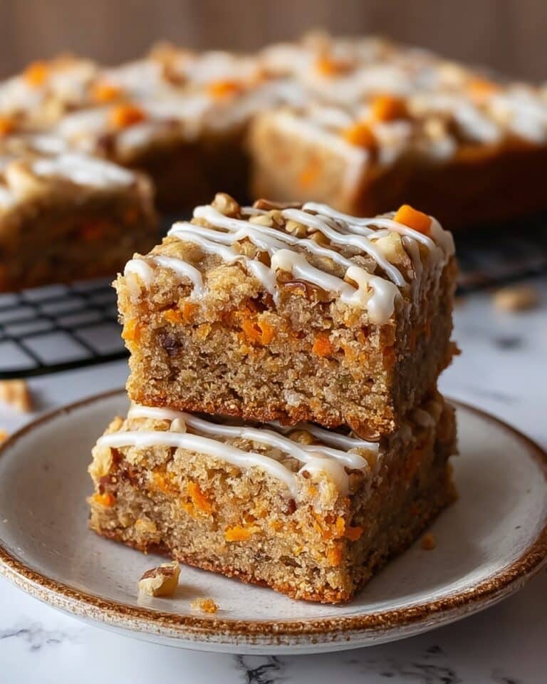 Cottage Cheese Carrot Cake Bars Recipe