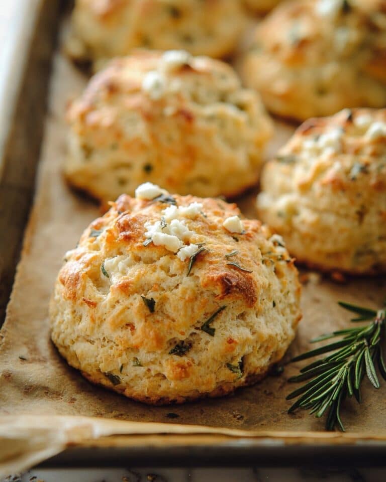 Rosemary Goat Cheese Biscuits Recipe