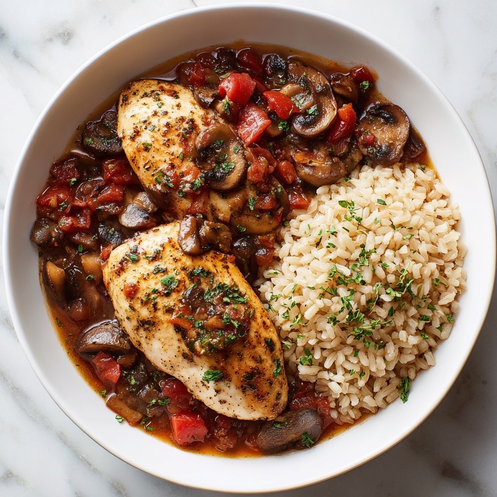 A white bowl filled with a colorful gyro bowl is placed on a white marbled surface. The bowl has six main layers starting from the left with a round piece of charred pita bread, next to a creamy white tzatziki sauce with green herb flecks topped with a dill sprig. Moving clockwise, there are bright red grape cherry tomatoes halved and sprinkled with white crumbled feta cheese. Next, grilled chicken pieces with brown char marks sit on a bed of green leafy lettuce. To the right of the chicken, there are pink pickled onion slices atop a layer of white rice, alongside a lemon wedge. Below the rice, there are thin cucumber slices sprinkled with pepper and feta. A gold fork is placed inside the bowl on the rice side. Photo taken with an iphone --ar 4:5 --v 7