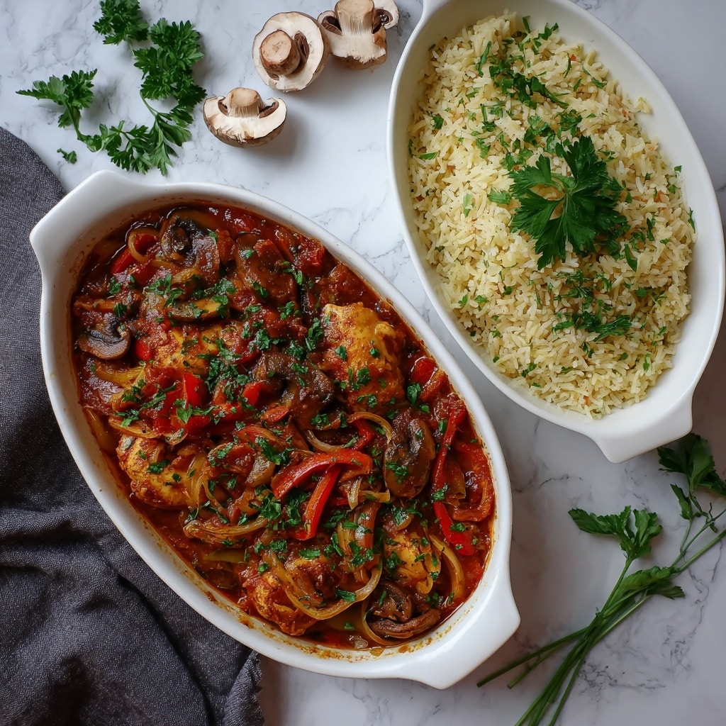 A wooden board filled with various bowls and fresh ingredients arranged on a white marbled texture; at the center top is a round bowl of thick white sauce with green herb specks, below it is a pile of shredded green lettuce; to the left of the lettuce is a white bowl filled with golden-brown cooked strips of meat, and beneath the meat is a small dark bowl with fresh green herbs topped by a large basil leaf; above the meat is a small glass jar of creamy yellow sauce with a spoon inside; to the top right corner is a jar filled with pink pickled onions; at the far left top is a bunch of fresh green parsley, and above the white sauce bowl is a small white bowl with a mix of black and white spices; to the right of the lettuce is a black bowl filled with chunky diced avocado and cucumber, sprinkled with herbs and topped with basil leaves. Photo taken with an iphone --ar 4:5 --v 7