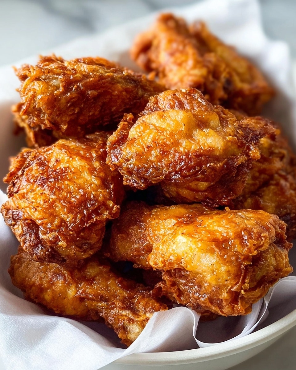 A close-up view of a piece of cooked chicken held by a woman's hand shows the chicken's golden-brown, crispy skin around the edges, with visible seasoning and slight charring. The inside reveals tender, juicy white meat with fibrous textures and some stringy parts, emphasizing the freshness and moistness of the chicken. The background is softly blurred with a white marbled texture, highlighting the chicken piece in sharp focus. photo taken with an iphone --ar 4:5 --v 7