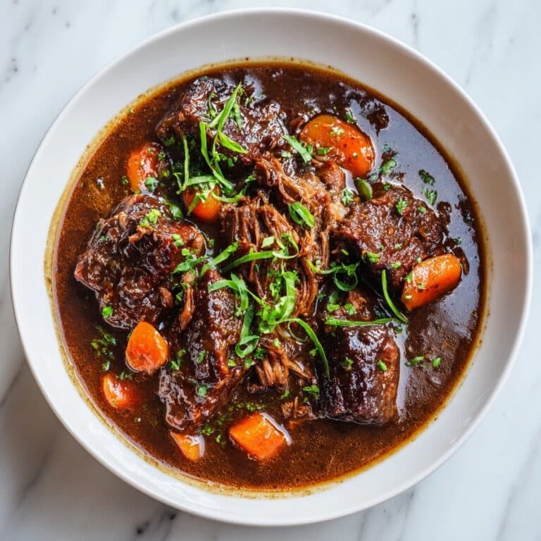 Slow‑Braised Pot Roast with Creamy Parmesan Risotto Recipe