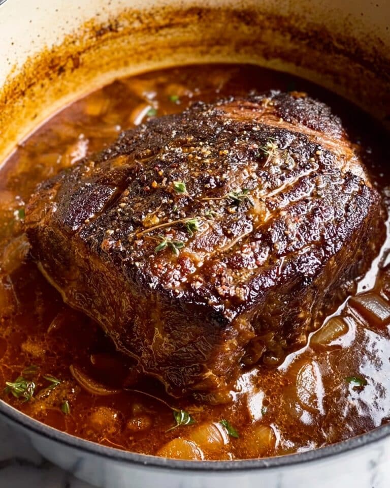 Comforting French Onion Pot Roast Recipe