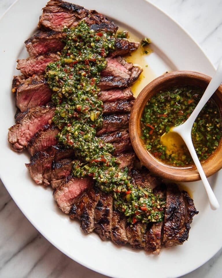 Chimichurri Flank Steak Recipe