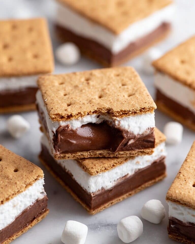 Frozen S’mores Dessert Squares Recipe