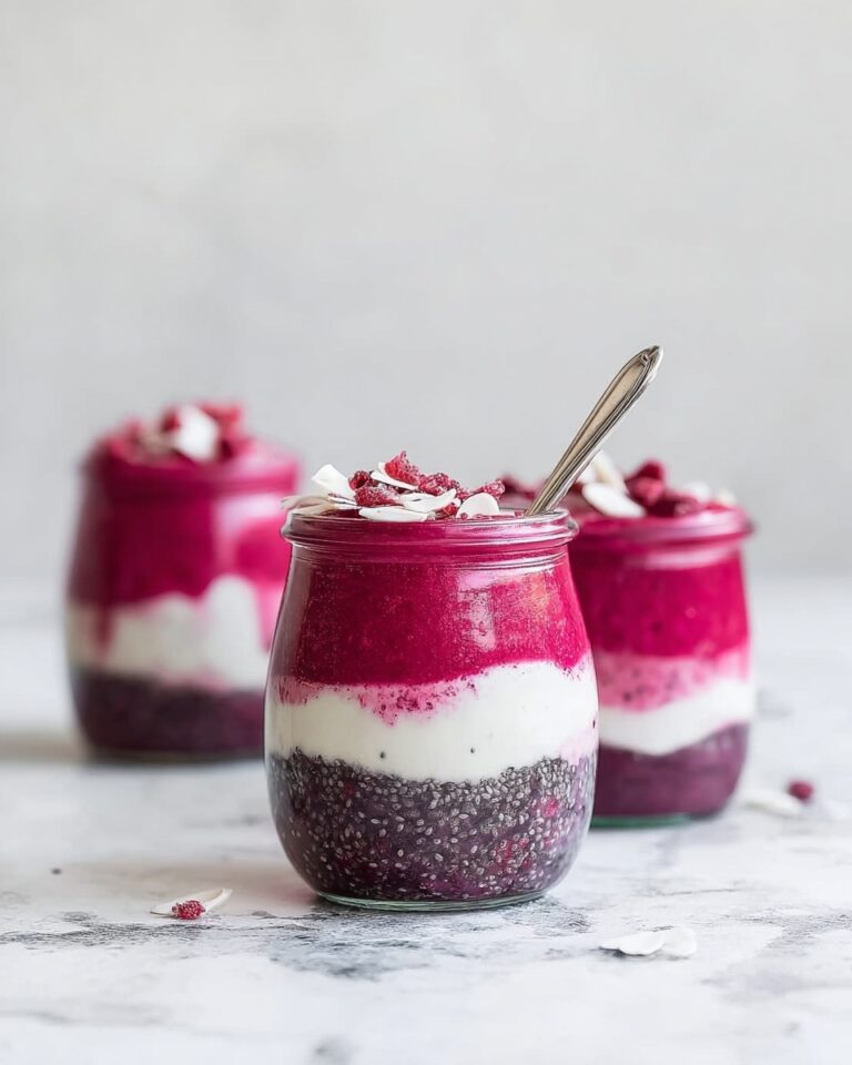 Pomegranate Raspberry Chia Dessert Recipe