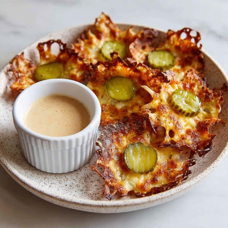 Crispy Pickle Cheese Bites Recipe
