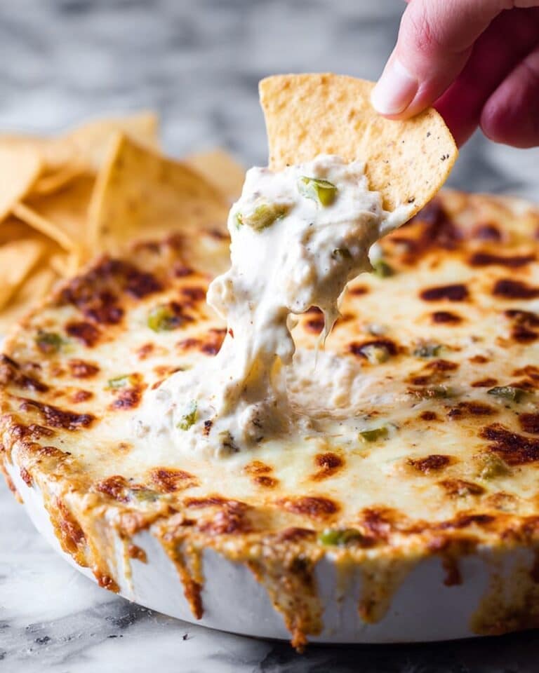 Cheesy Hatch Green Chile Dip Recipe