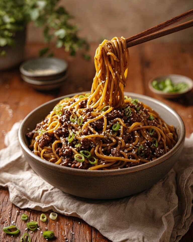 Easy Saucy Vegan Ramen Noodles Recipe