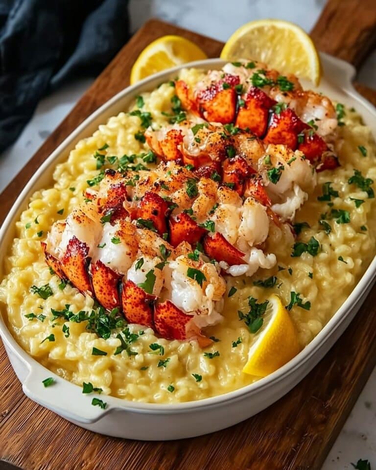 Lemon Butter Lobster Risotto Recipe