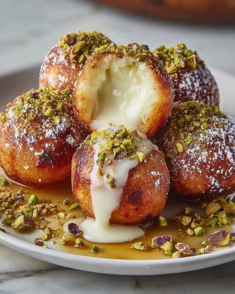 Ricotta Pistachio Honey Bites Recipe