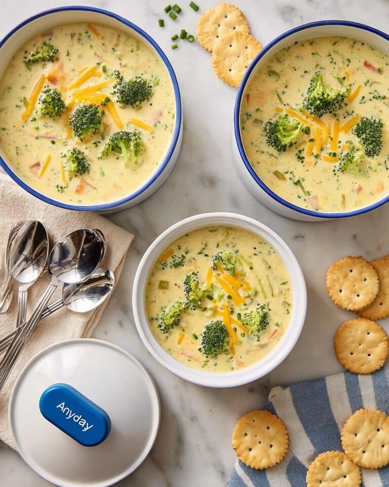 Keto Chicken Broccoli Soup Recipe