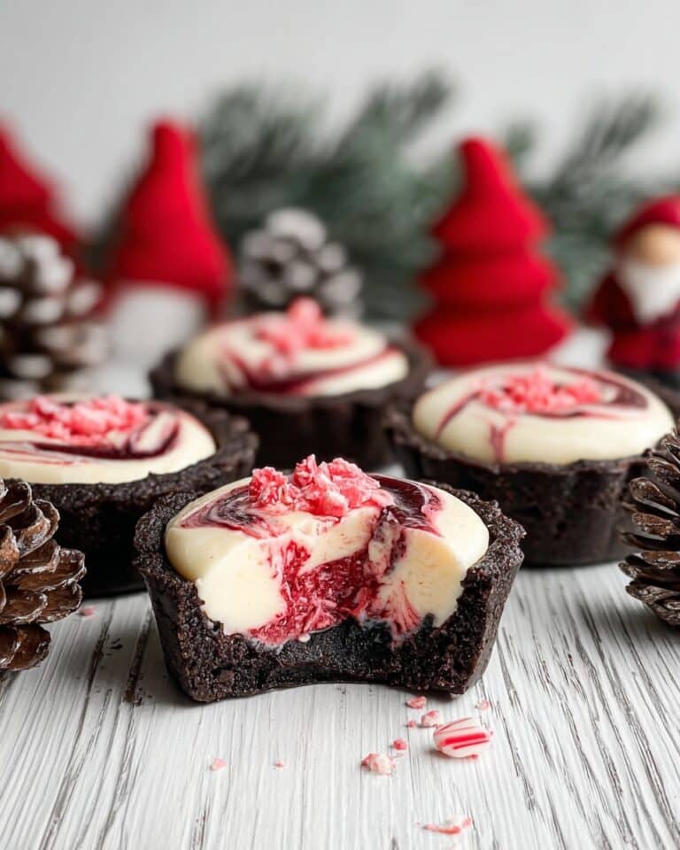 Chocolate Peppermint Cookie Cups Recipe