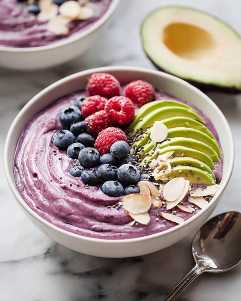 Superfood Berry Avocado Immunity Bowl Recipe