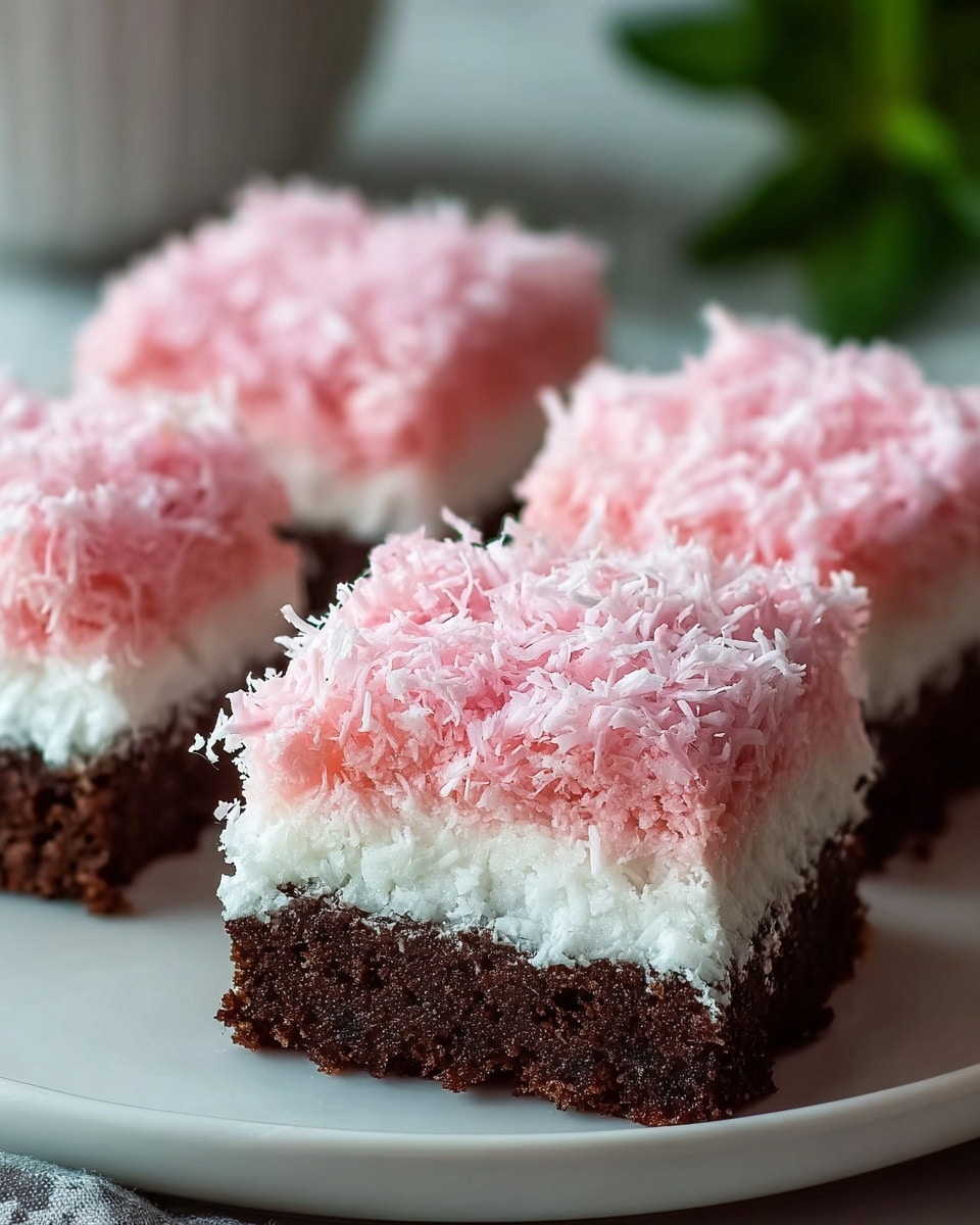A top view of nine white bowls arranged on a white marbled surface, each containing different baking ingredients; the largest bowl in the top left holds white flour, next to it on the right is a bowl filled with dark brown cocoa powder, and to the right of that a bowl with fine white coconut flakes. Below the flour is a small bowl with a solid block of butter, in the center is a bowl with two pieces of butter and a cracked egg yolk, and next to it on the right is a smaller bowl holding an egg yolk. At the bottom left is a bowl with two whole white eggs, and to the right are two bowls filled with shredded white coconut flakes. The lighting casts soft shadows over the bowls, creating a warm, natural feel. Photo taken with an iphone --ar 4:5 --v 7