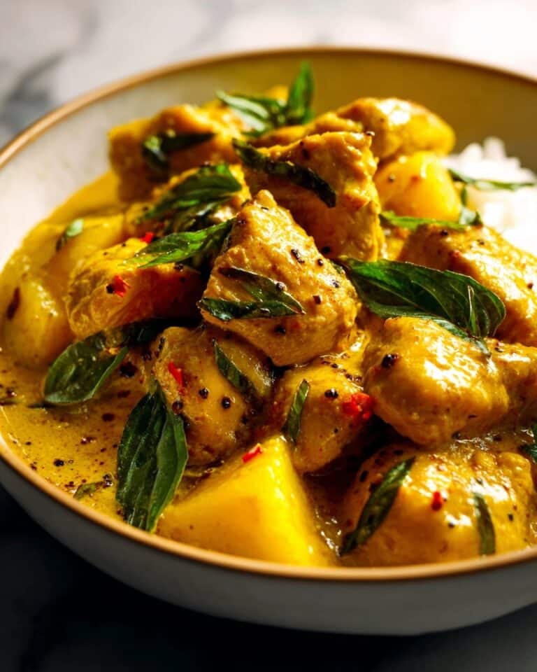 Thai Yellow Chicken Curry with Potatoes Recipe