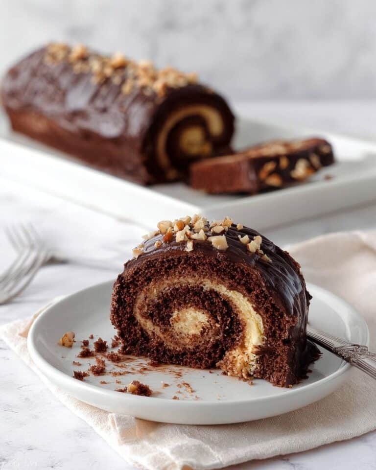 Peanut Butter Cup Chocolate Roll Recipe