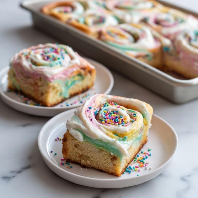 Funfetti Cinnamon Rolls Recipe