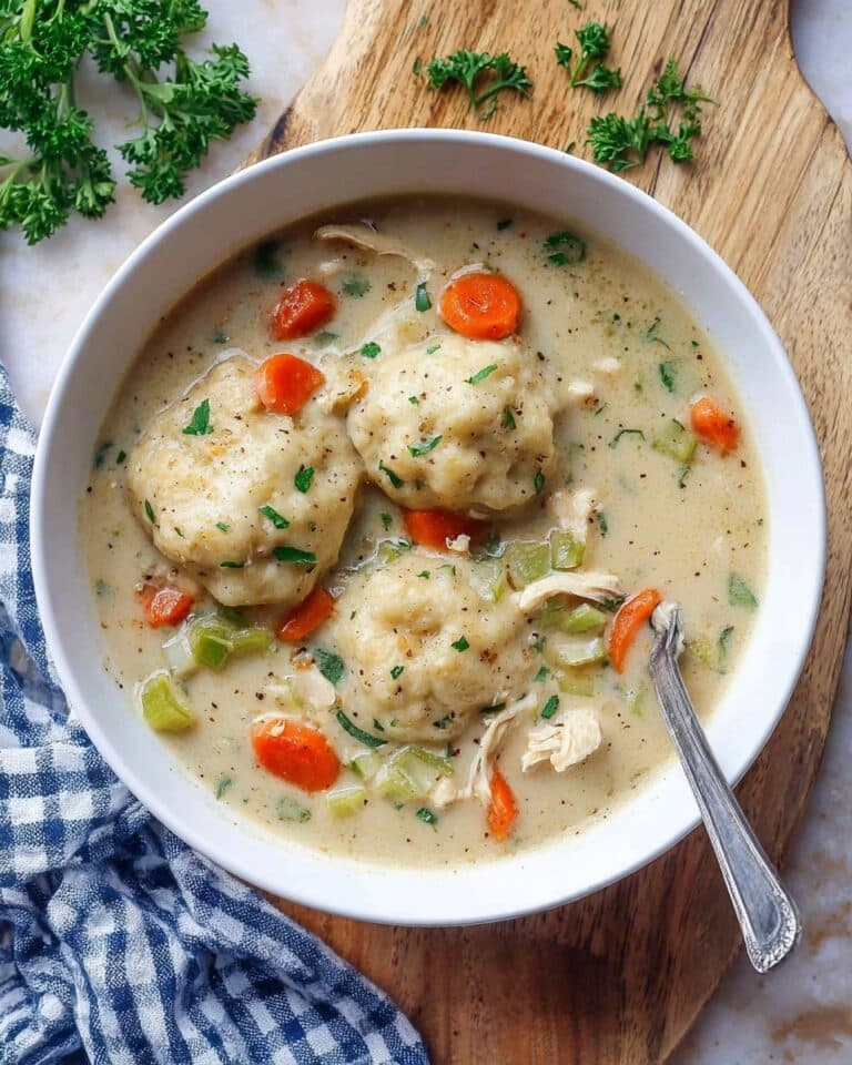 Vegan Chicken Dumpling Soup Recipe