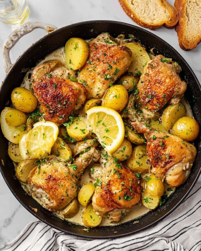 Chicken Vesuvio Recipe