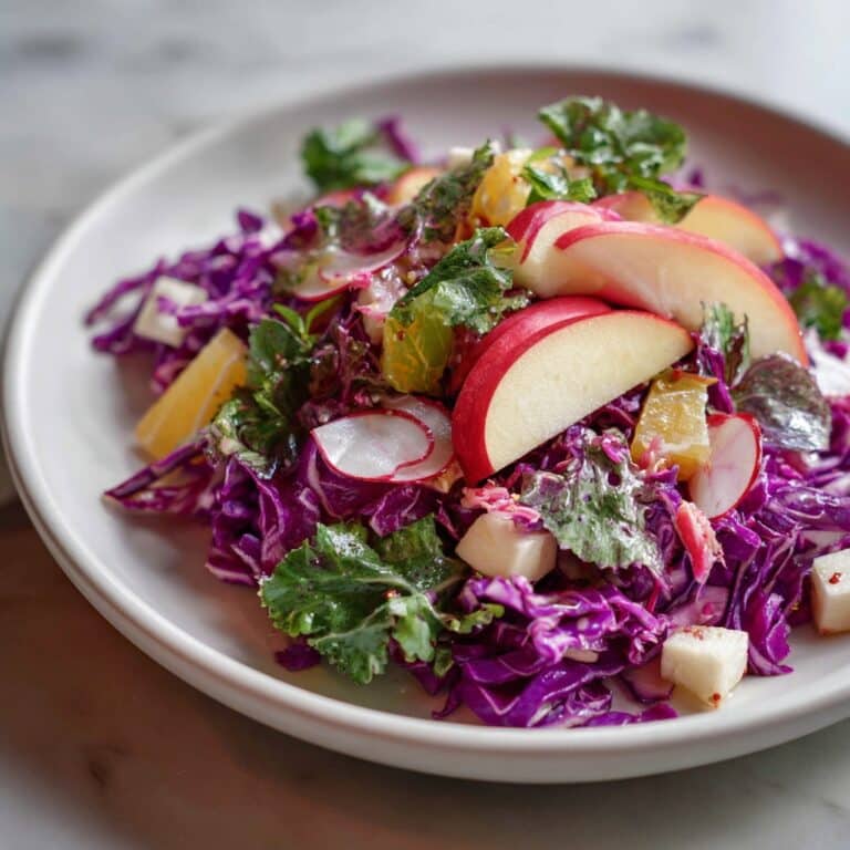 Purple Cabbage & Apple Gut-Healing Salad Recipe