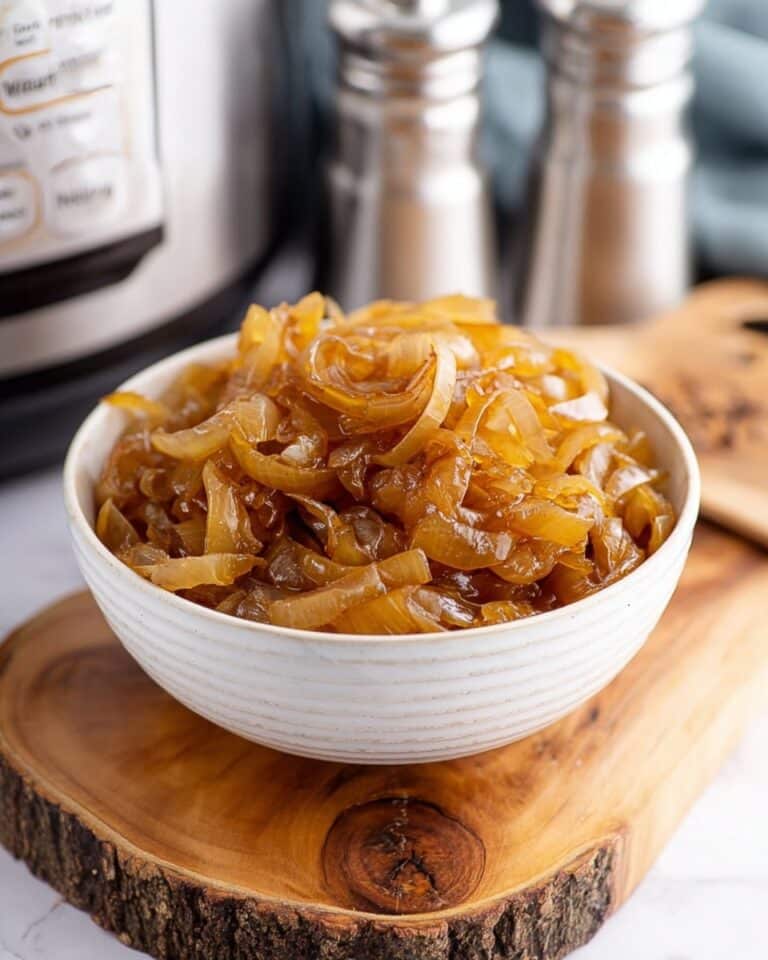 CrockPot Caramelized Onions Recipe