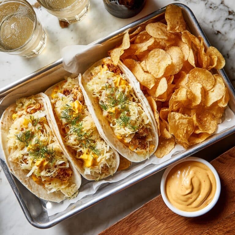 Reuben Tacos with Homemade Russian Dressing Recipe