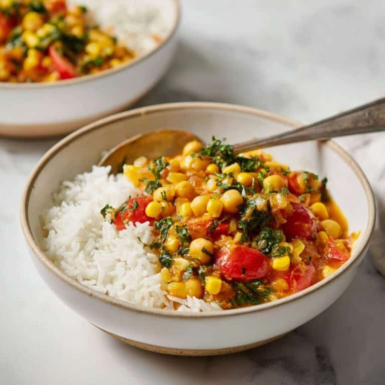 Easy Chickpea and Spinach Curry Recipe