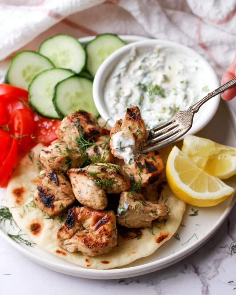 Greek Chicken Bites Recipe