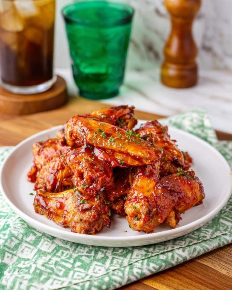 Crockpot Honey Chipotle Chicken Wings Recipe