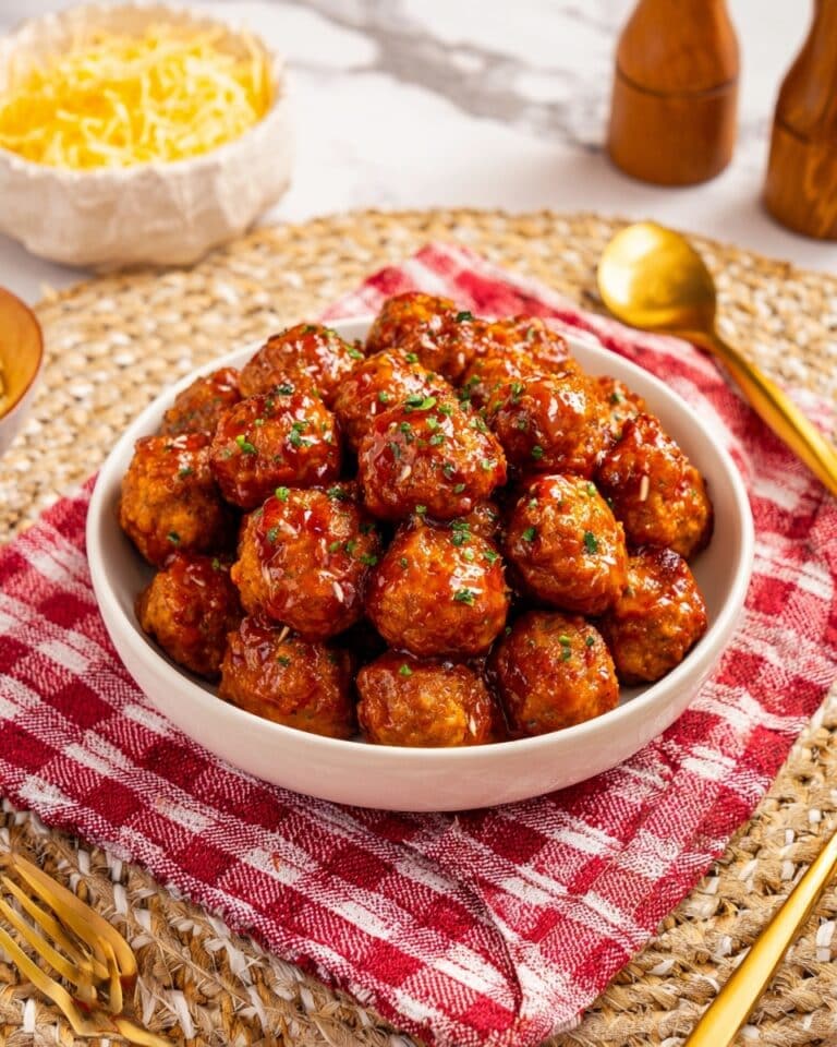 Crockpot Enchilada Meatballs Recipe