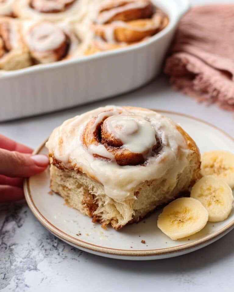 Banana Bread Cinnamon Rolls Recipe