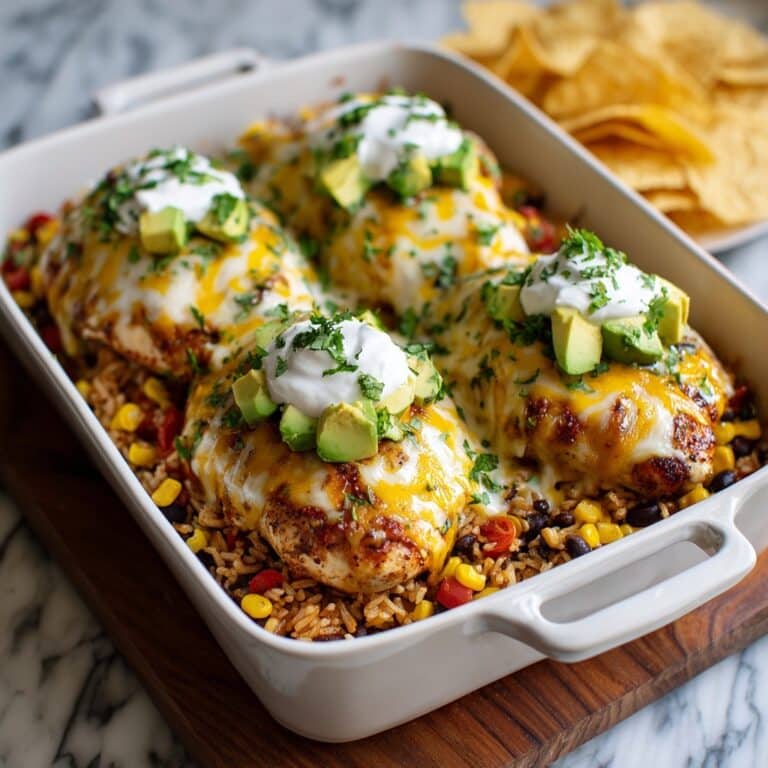 Mexican Chicken and Rice Bake Recipe