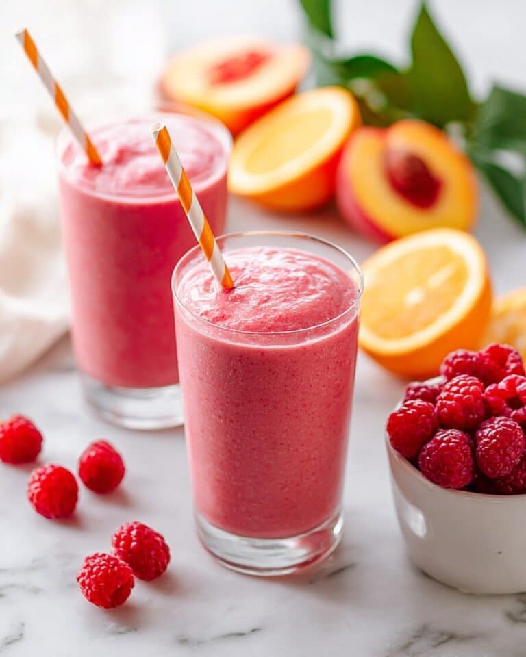 Creamy Raspberry Protein Smoothie Recipe