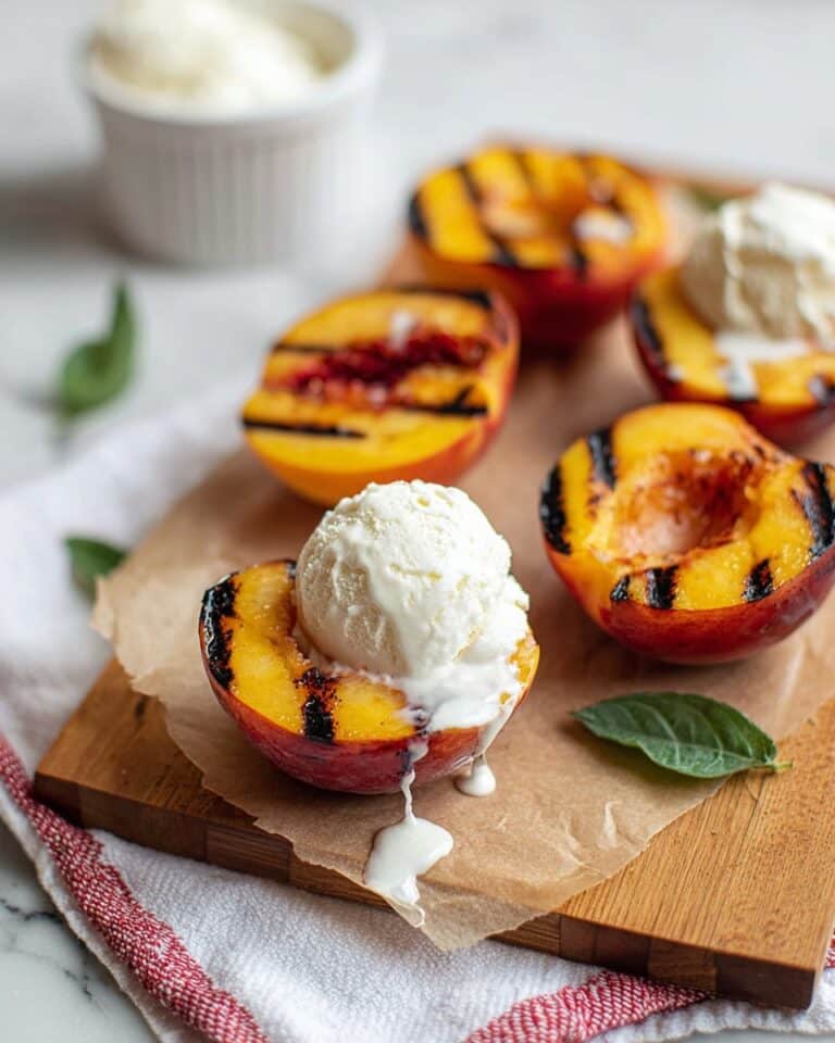Cinnamon Sugar Baked Peaches Recipe