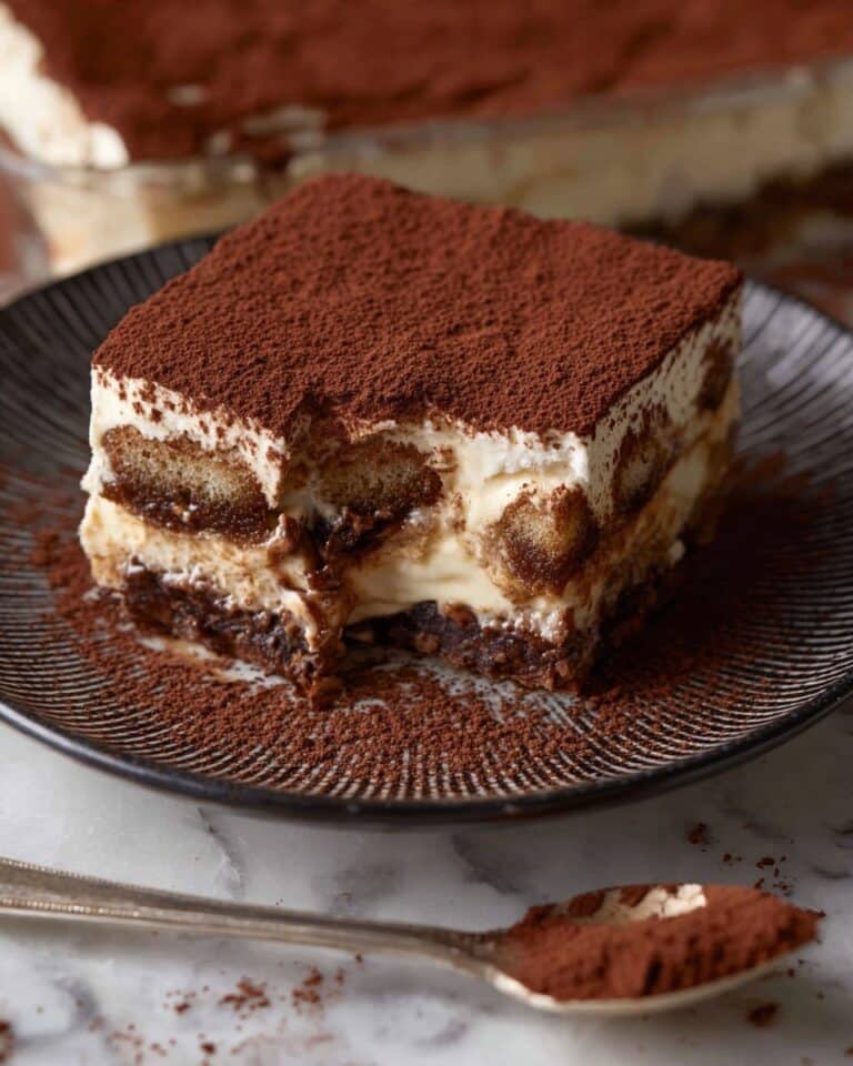 Fudgy Tiramisu Brownies Recipe