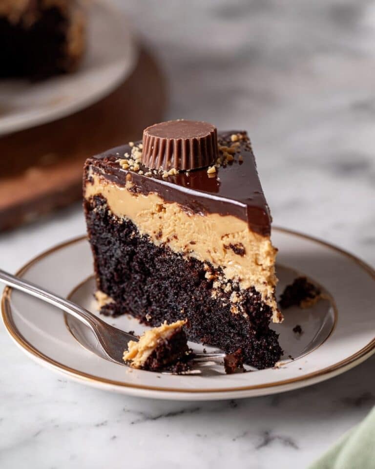 Reese’s Chocolate Peanut Butter Cake Recipe
