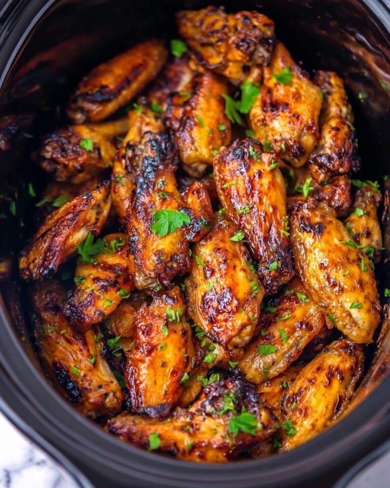 Crockpot Dr. Pepper Chicken Wings Recipe