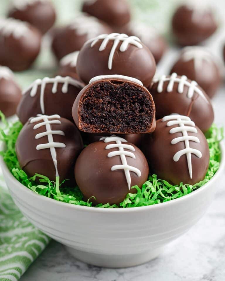 Oreo Football Truffles Recipe
